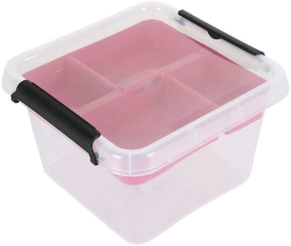 Organizerbox 3 L Aufbewahrungsbox Utensilienbox Allzweckbox Spielzeug Bastelbox