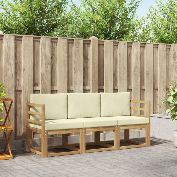 vidaXL Outdoor-Sofagarnitur 3 pcs 3387159