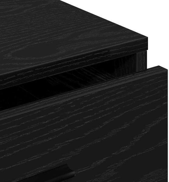 vidaXL Sideboard Schwarz Eichen-Optik 40 x 41 x 75 cm Holzwerkstoff 865056 Bild 10