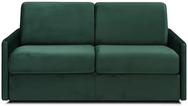 Vente-unique - CALIFE Sofa SamtStoff Grün - B 223 cm94 cm x H 85 cm x L 170 cm
