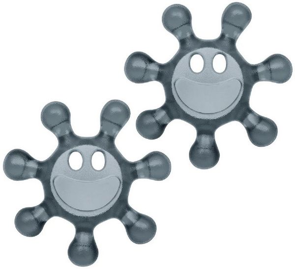 Koziol Drehverschlussöffner 2-er Set Sunny 2.0 transparent grey