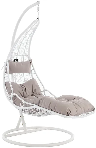 Vente-unique - LUVA Leisure furniture for garden Harz Weiß - B 105 cm x H 197 cm x L 105 cm