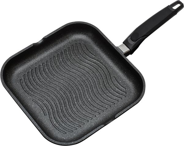GSW Grillpfanne Titanium Granit, Aluminiumguss (1-tlg), 28x28 cm, Induktion