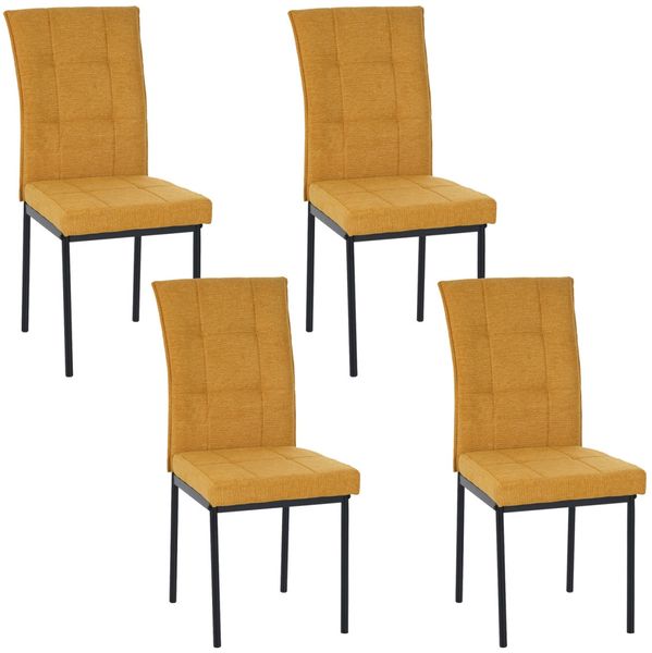 HTI-Living Matthew Gelb 4er-Set Stuhl
