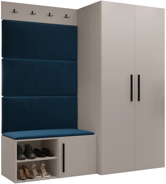 Garderoben-Set Mapreni I (Farbe: Cashmere, Manila 26)