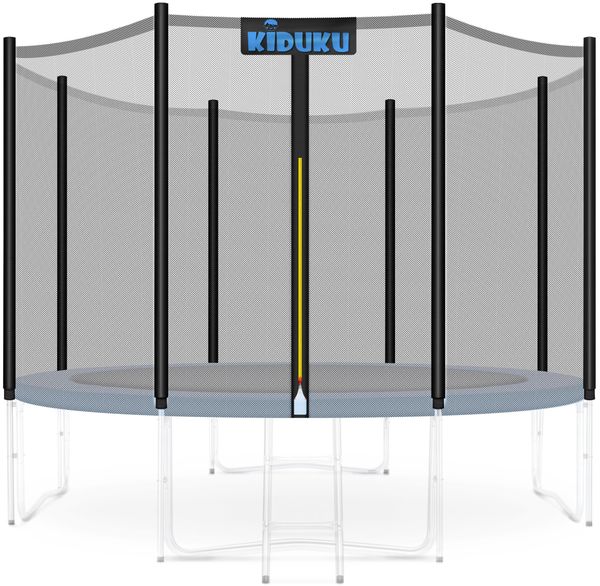 KIDUKU Trampolin Ersatznetz, 6 Stangen, Ø 427 cm