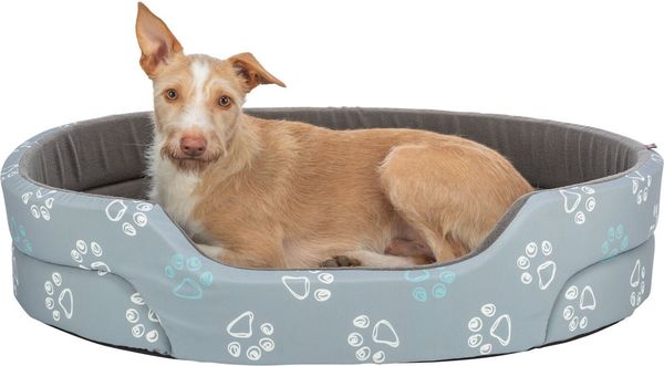 TRIXIE Hundebett Bett Jimmy - hellgrau/dunkelgrau - 45 × 35 cm