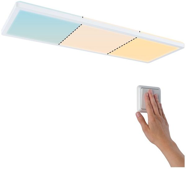Paulmann 79927 LED Panel Atria Shine White Switch 580x200 mm 3000-6500K Weiß