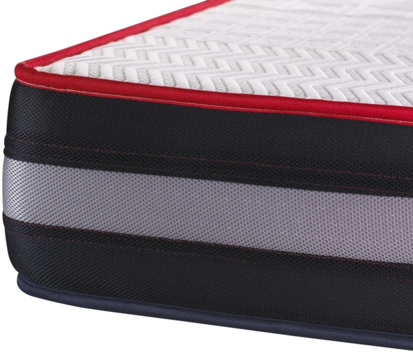 VITALPOWER ZEN matratze 135x200 cm + Bettgestell mit lattenrost, Härtegrad 4, Rückstellschaum, Höhe : 23 cm Bild 4