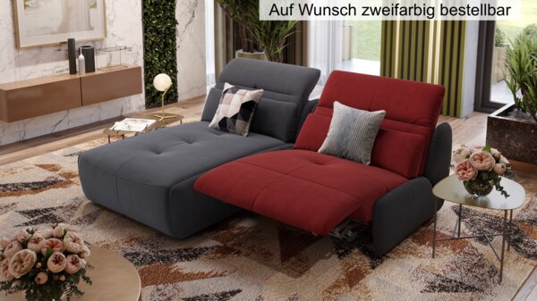 Sofanella Ecksofa MODICA Eckcouch Stoff Stoffcouch in Grün M: 188 Breite x 108 Tiefe Bild 4