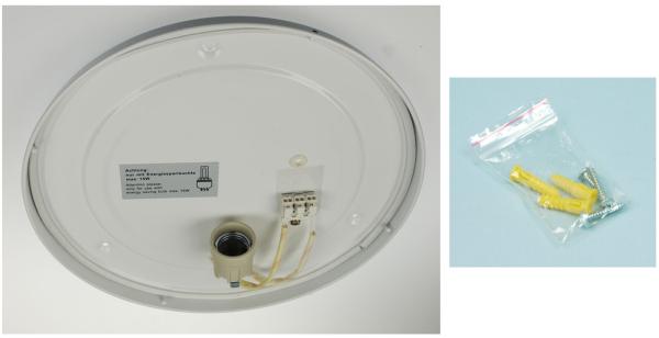 Fröhliche LED Deckenschale SUNNY Deckenleuchte (Ø 35cm) mit bruchsicherem Schirm Bild 3