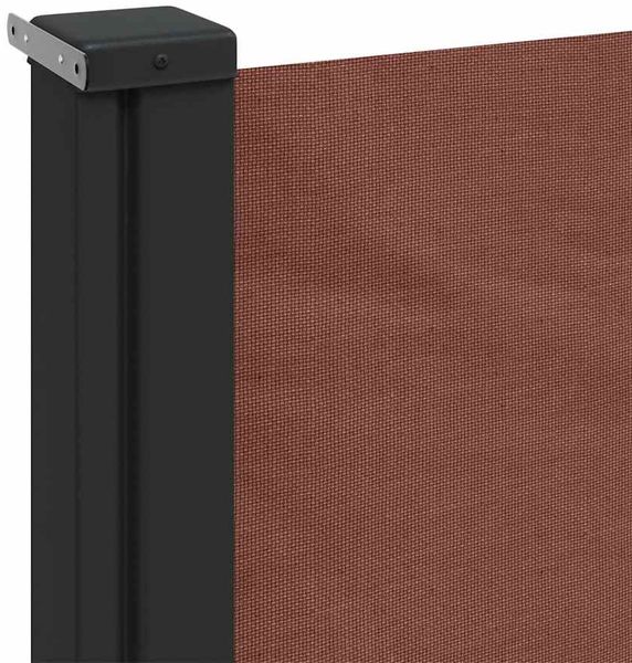 vidaXL Seitenmarkise Ausziehbar Braun 117x300 cm 4004284 Bild 7
