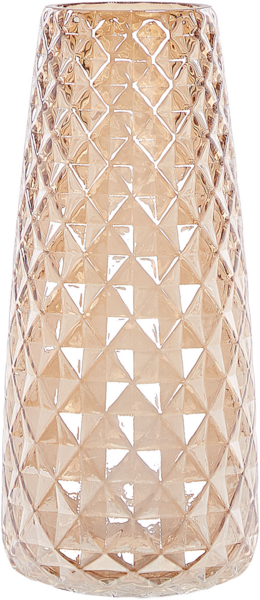 Blumenvase PACHEIA Glas 23 cm Orange