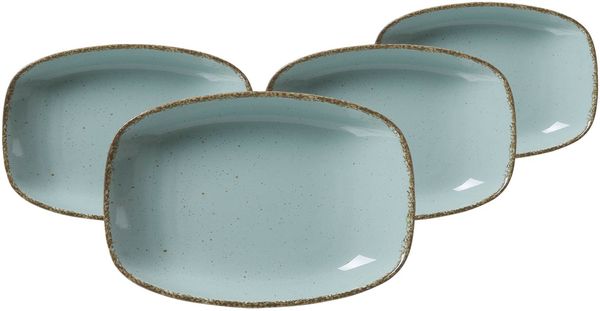 Ritzenhoff & Breker Casa Suppenteller 23,5 x 16 cm 4er Set blau