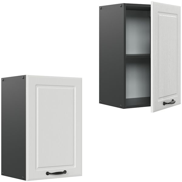 Hängeschrank R-Line Weiß Landhaus 40 cm Vicco Bild 5