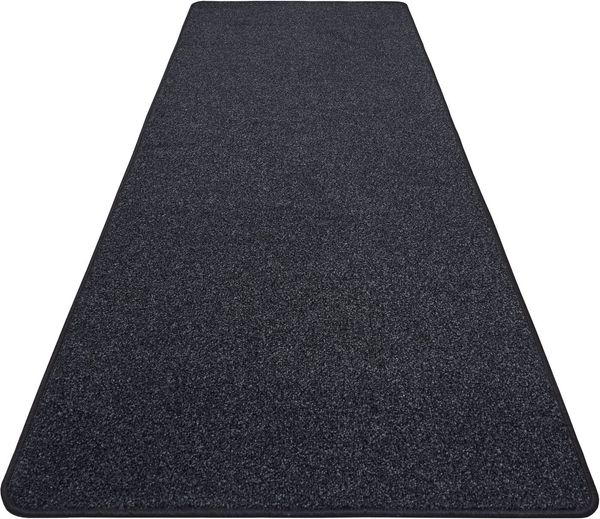 Hanse Home Exclusiv Läufer Liberty, rechteckig, Höhe: 7 mm, Uni-Farben, Strapazierfähig, Kräftige Farben, Kettelung, Meliert