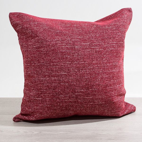 Kissen Deko von Lysel - rot Batna 48x48 Baumwolle Polyester kissenbezug Dekokissen