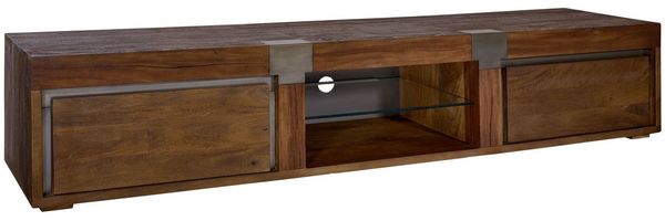 TV-Board Mango 205x48x39 braun lackiert Amsterdam #02