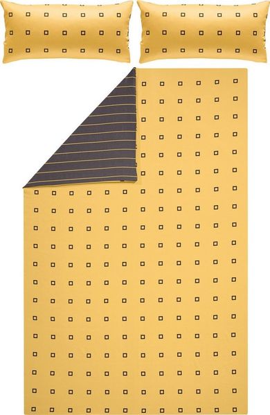 Erwin Müller Bettwäsche Wendebettwäsche, Mako-Satin, Grafik