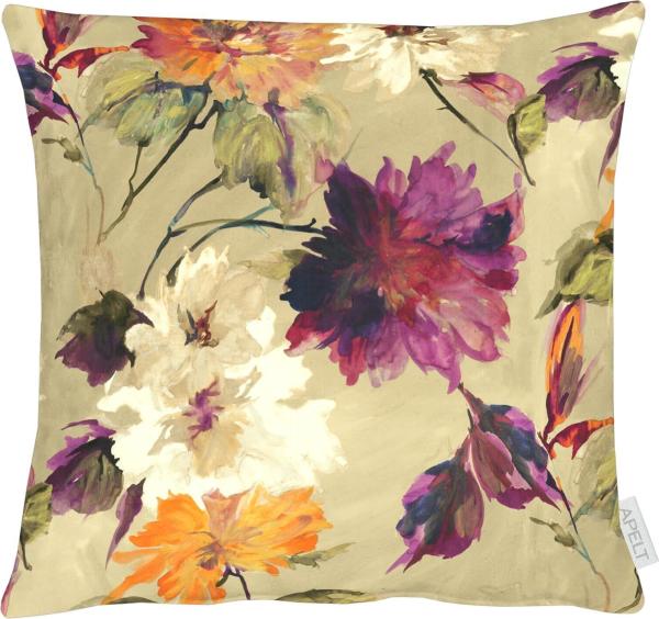 Apelt Dekokissenhülle Blüten 5600|40x40 cm| beige