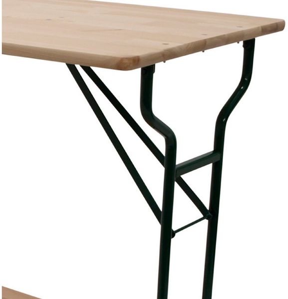 TPFGarden Stehtisch MINO (Klappbarer Garten- und Stehtisch, 1-St, Bistrotisch aus Metall + Holz lackiert), Bartisch 113 cm mit stabiler Fußstütze