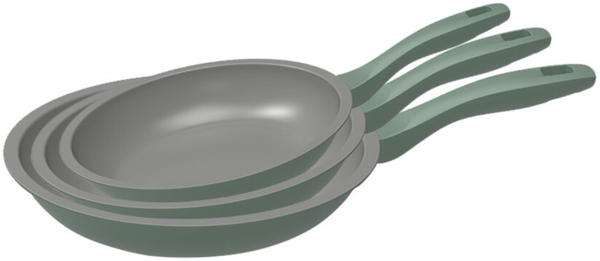 Michelino Alythia Bratpfannen-Set - ø20 cm, ø24 cm, ø28 cm, Induktionsgeeignet