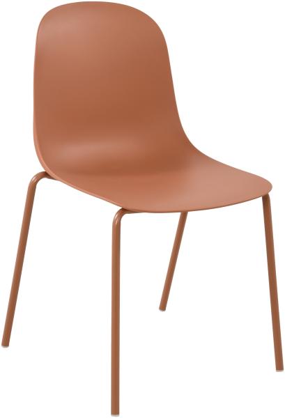 CLP Stuhl Hardin stapelbar und absolut wetterfest,terracotta