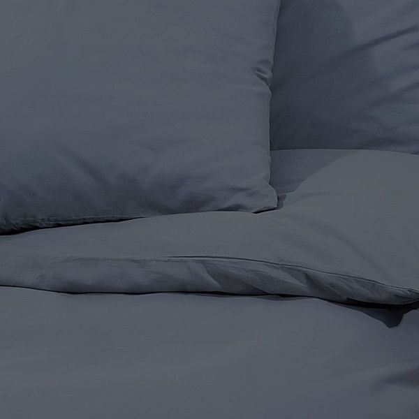 vidaXL Bettwäsche-Set Anthrazit 140x200 cm Leichte Mikrofaser 135934 Bild 7