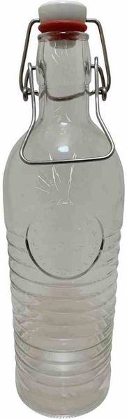 6x Bügelflasche Cucinare 750 ml Officina rund