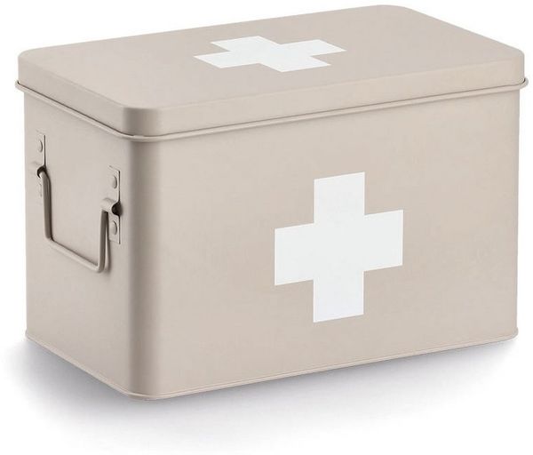 Zeller Present Aufbewahrungsbox Medizinbox (1 St), Metall