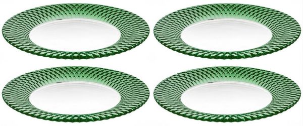 Villeroy & Boch Platzteller Boston Coloured, Spülmaschinengeeignet, Grün, Boston, H: 2.1cm