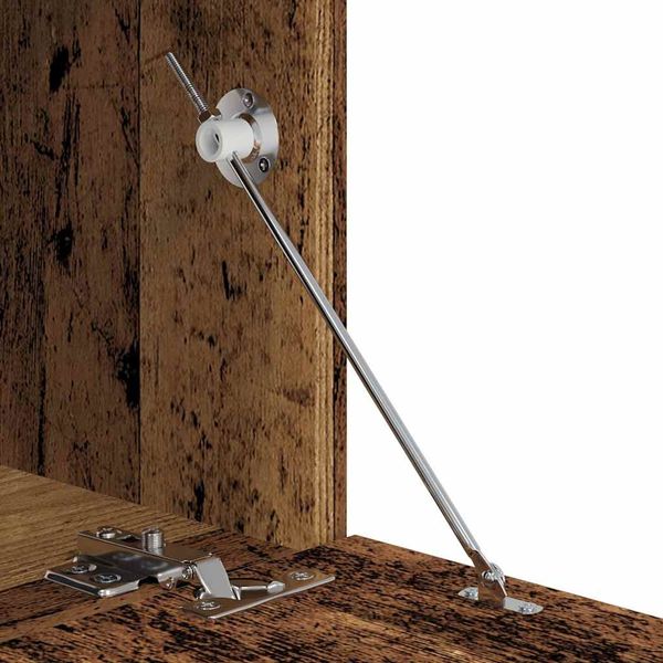 vidaXL TV-Schrankset Wandmontiert 10 pcs Altholz Holzwerkstoff 3393150 Bild 9