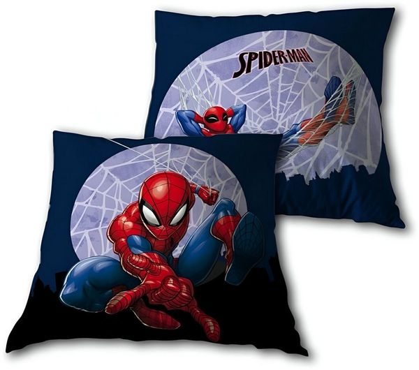 MARVEL Dekokissen Marvel Spiderman Velours Kissen Dekokissen Cushion 40x40 cm