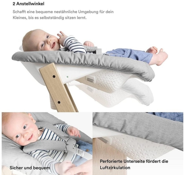 Stokke® Tripp Trapp® Natur Inkl. Newborn Set™ Holz Bild 2