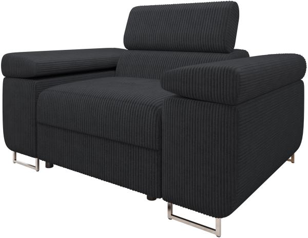 Sofa Torezio Cord I mit Einstellbare Kopfstützen (Poso 135)