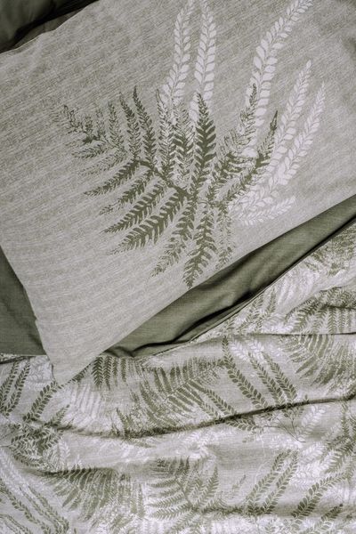 L'Essentiel Maison Bettwäsche Set Frond %100 Baumwolle, In 6 Größen verfügbar, 100% COTTON RANFORCE, 3 teilig, Atmungsaktiv & Biber Bettwäsche-Set
