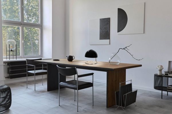 näve Tischleuchte Burano, ohne Leuchtmittel, halbkugelförmiger Glasschirm, 1x E27, Zuleitung schwarz 150cm