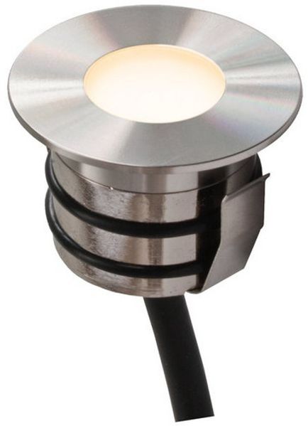 EVN 441520 edelstahl rund starr 12V DC 0,6W ww LED-Bodeneinbaustrahler