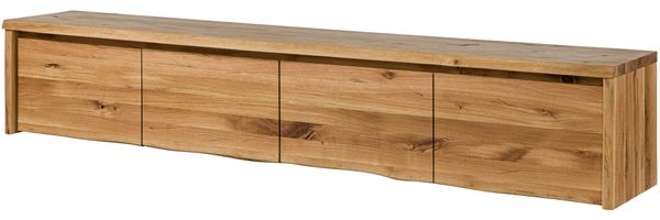 Lowboard Wildeiche 220 x 40 x 40 natur geölt PURE OAK #120