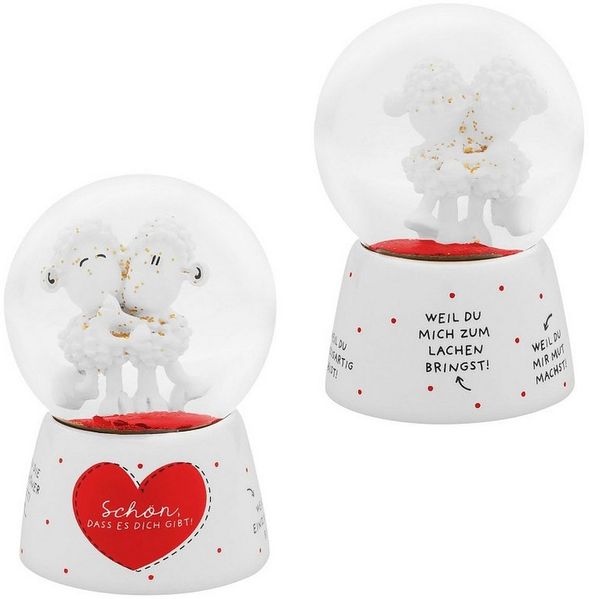 Traumkugel Glitzerkugel Schneekugel Geschenk Sheepworld WEIL 74459