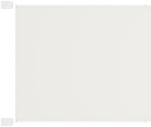 vidaXL Senkrechtmarkise Weiß 60x800 cm Oxford-Gewebe 148154