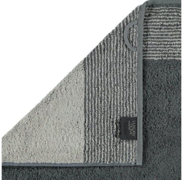 Cawö Handtücher Luxury Home Two-Tone 590, 100% Baumwolle (1-St) Bild 2