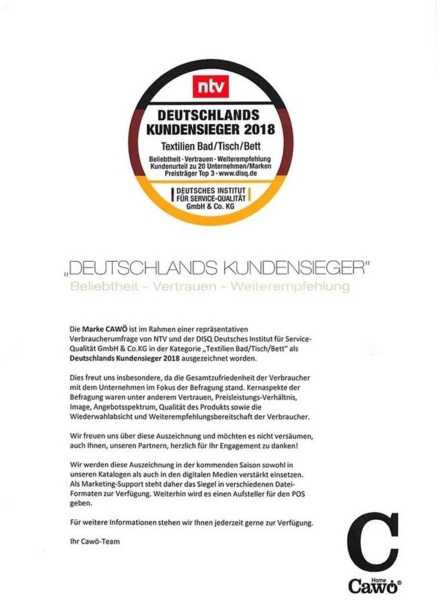 Cawö Handtücher Luxury Home Two-Tone 590, 100% Baumwolle (1-St) Bild 3