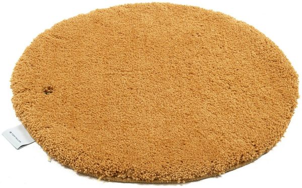 TOM TAILOR HOME Badematte Cozy Bath UNI, Höhe 27 mm, rutschhemmend beschichtet, fußbodenheizungsgeeignet, Polyester, rund, Badteppich, Uni Farben, rechteckig, rund und oval erhältlich