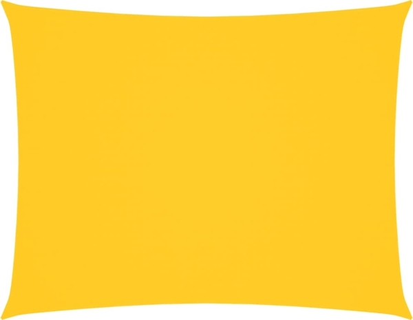 vidaXL Sonnensegel Oxford-Gewebe Rechteckig 3x4,5 m Gelb 135596