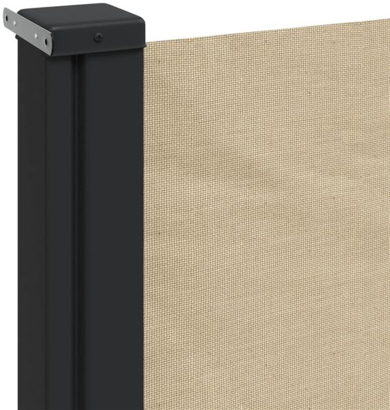 vidaXL Seitenmarkise Ausziehbar Beige 180x600 cm 4004540 Bild 7