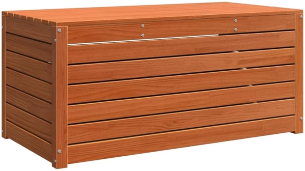 vidaXL Aufbewahrungsbox Wachsbraun 101 x 50,5 x 46,5 cm Holzwerkstoff 865398