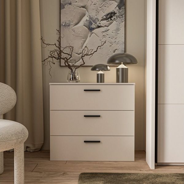 FORTE Kommode Ingalil, B/H/T 80,2/73,8/41,3