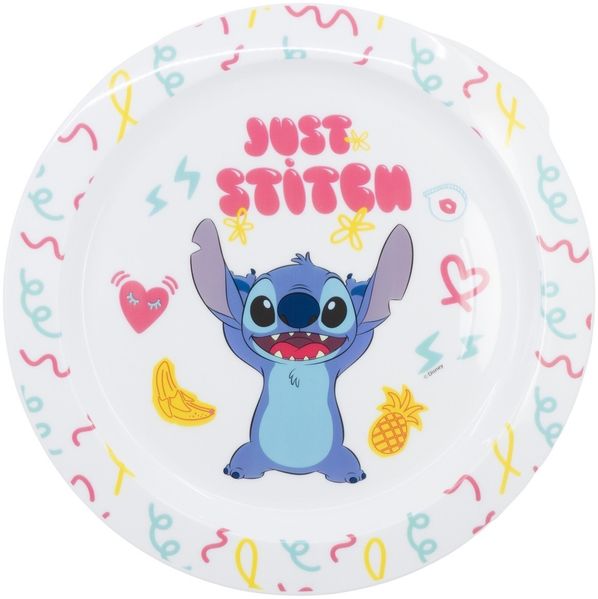 Disney Stitch Kinder Teller Mikrowellengeeignet für zu Hause