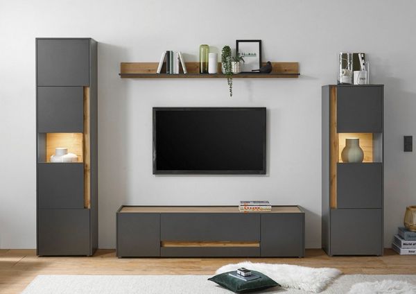 INOSIGN Wohnwand City/Giron, (Set, 4-St)
